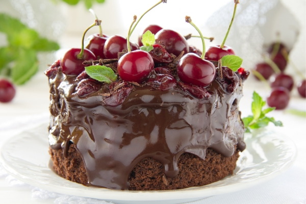 Chocolate Cherry Cake