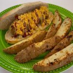 Colombian Vegan Hot Dog