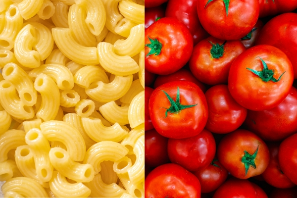 Nutritional Value Of Macaroni And Tomatoes