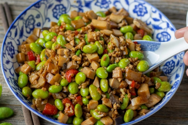 Edamame in Stir-Fries