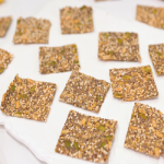 Quinoa and Brown Rice Crackers A Crunchy Delight