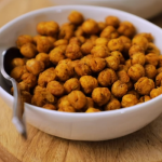 Vegan Snacks Roasted Chickpeas