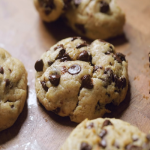 Vegan Giant Chocolate Chip Cookies